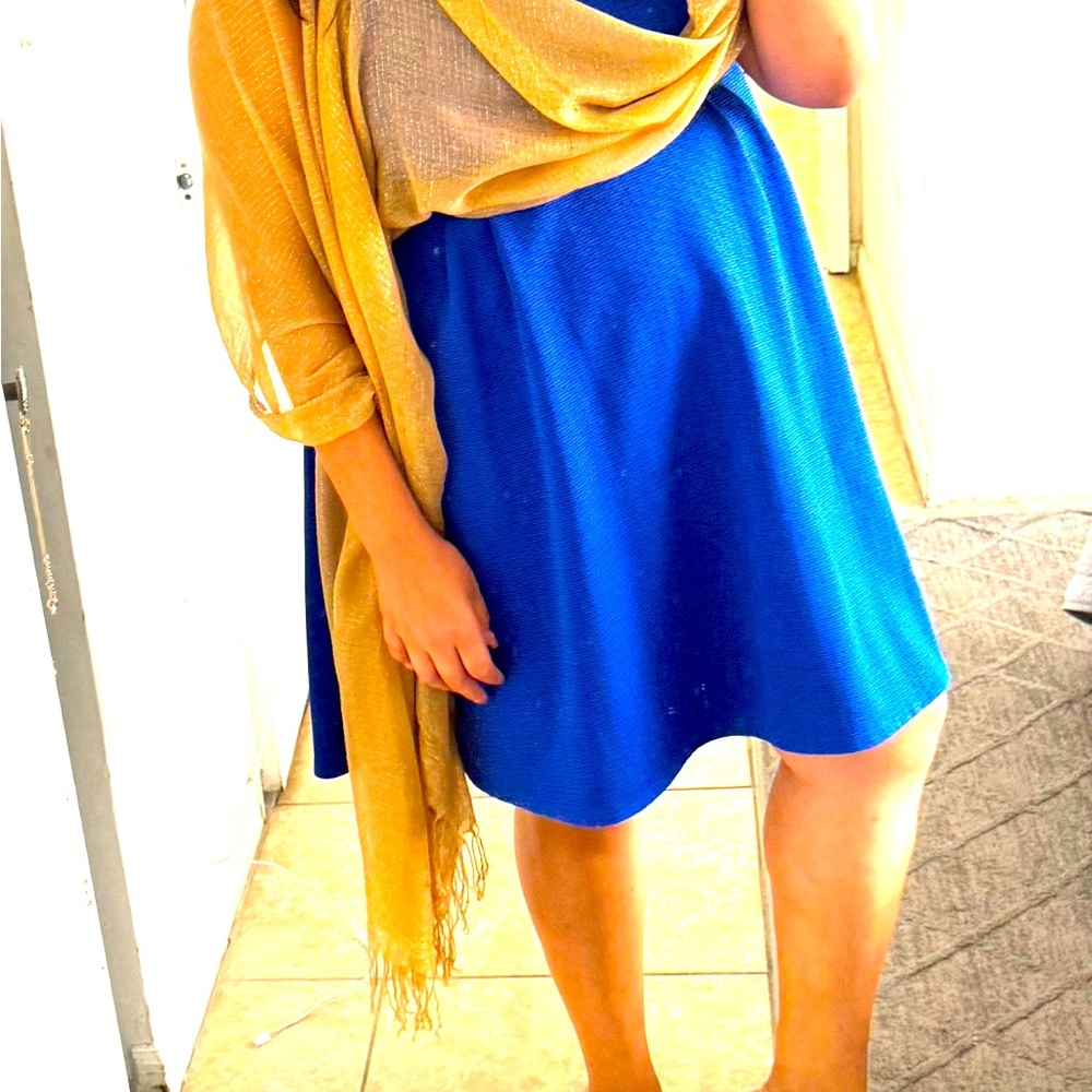 Blue Lane Bryant Dress size 14 - belt and scarf not included